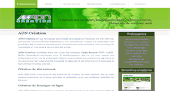 Desktop Screenshot of adncreation.com