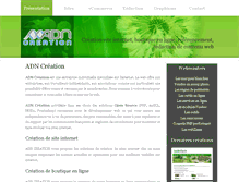 Tablet Screenshot of adncreation.com